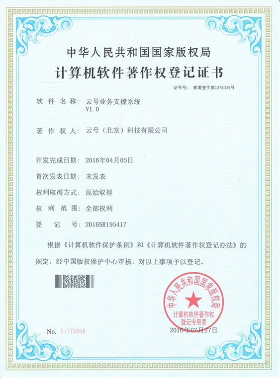 云号科技-资质与荣誉